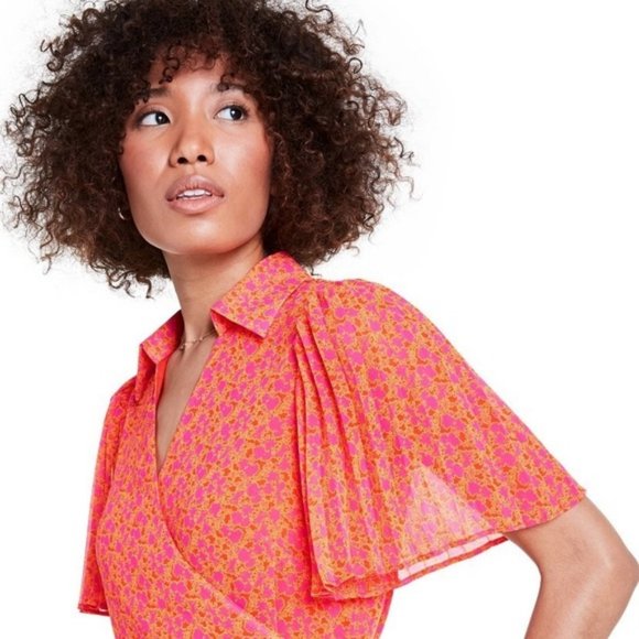 LAST DAY - ALEXIS x TARGET Floral Flutter Dress - Picture 5 of 5